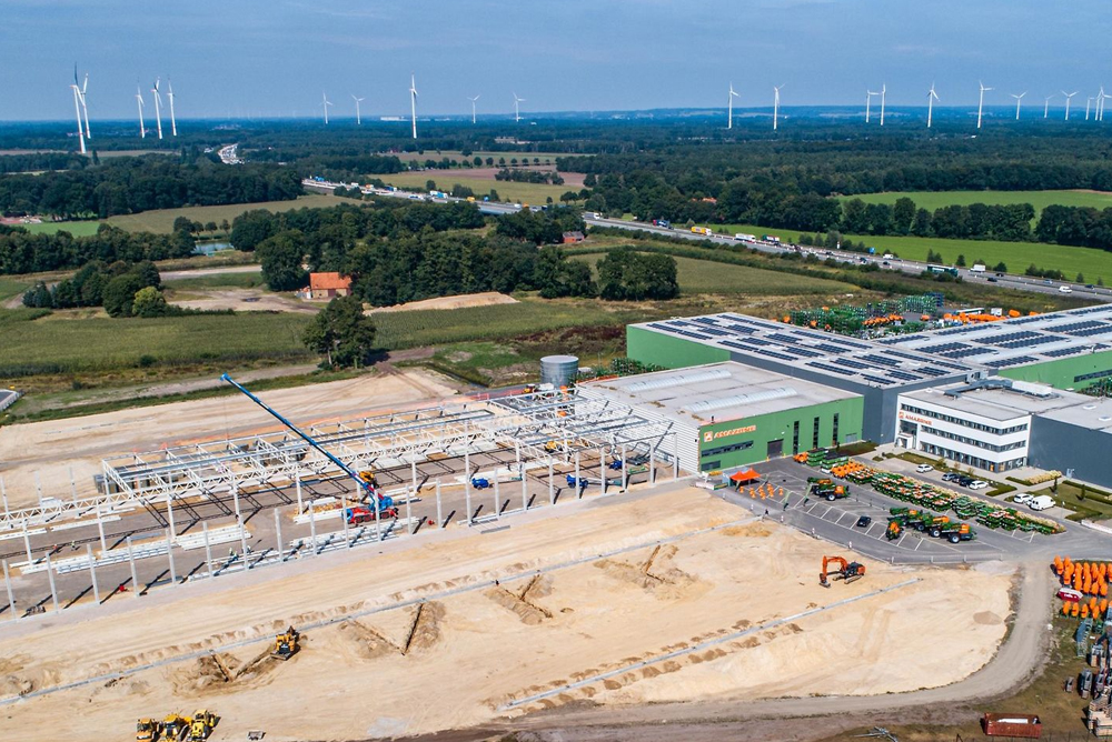 Amazone erweitert neue Produktionsstätte in Bramsche