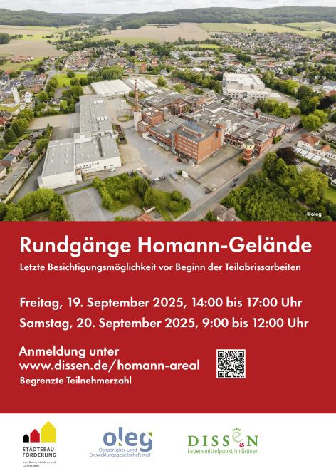 Rundgänge Homann-Gelände